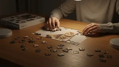 パズルを組み立てる