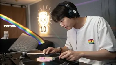 ダンスクラブのDJブース