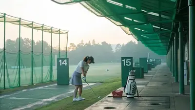 ゴルフの練習場
