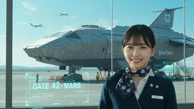 火星への旅立ち
