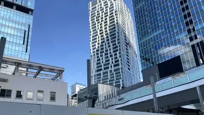 建て替え中の渋谷駅