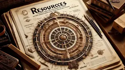 エルフに伝わる'Resources'と書かれた古文書