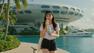 クルーザーでの豪遊